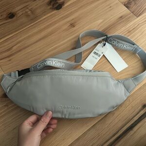Calvin klein grey Fanny pack